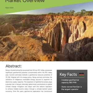 Kenya Geothermal Energy Market Overview 2024
