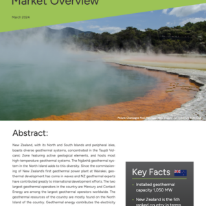 New Zealand Geothermal Energy Market Overview 2024