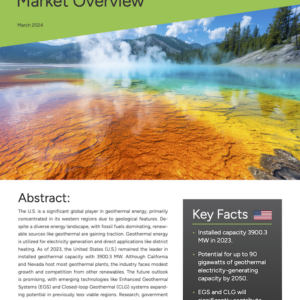 U.S. Geothermal Energy Market Overview 2024